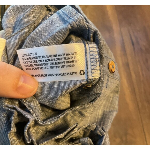 cat & jack 0-3 months romper one piece blue nwt baby girls - Picture 3 of 5